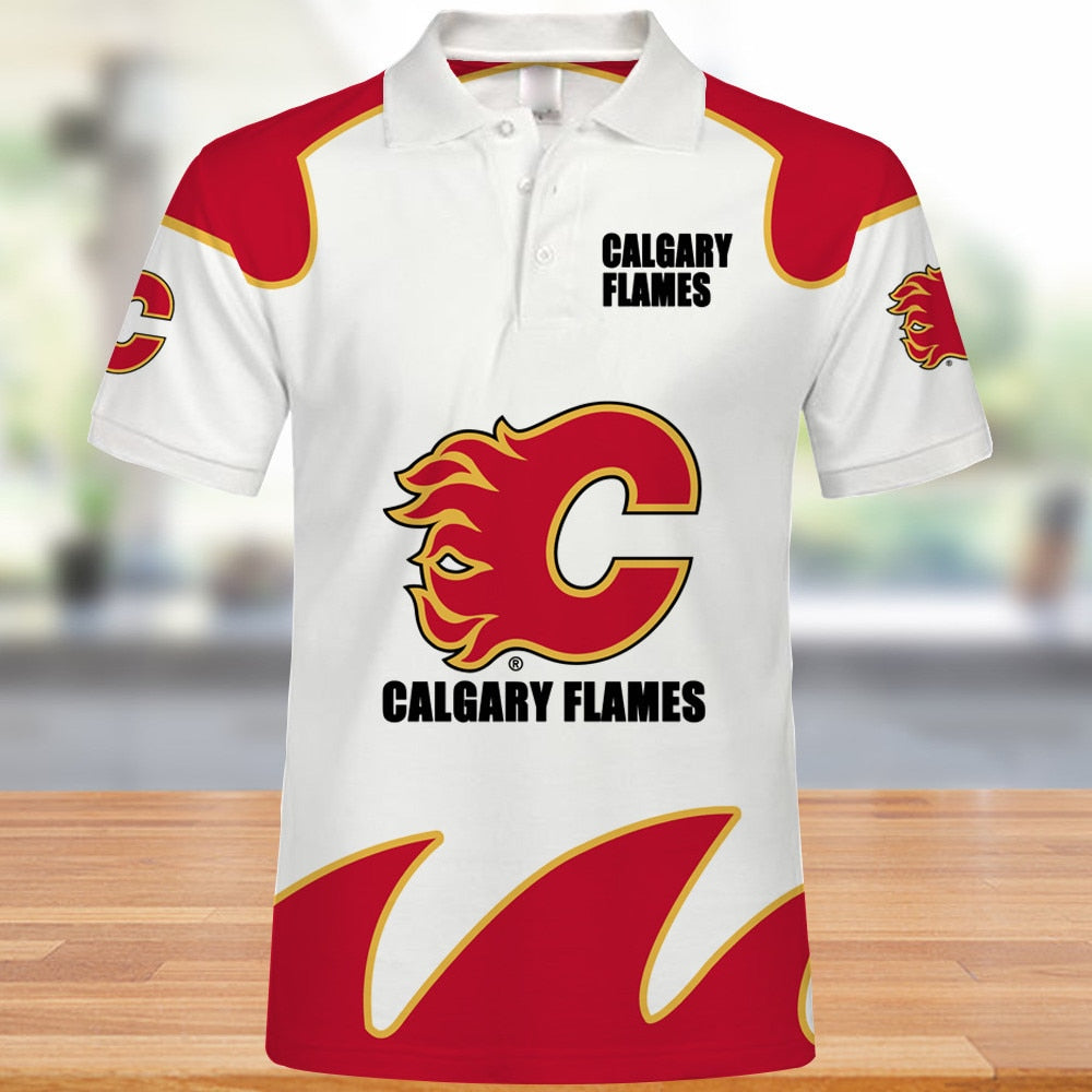 Calgary Flames Polo Shirt