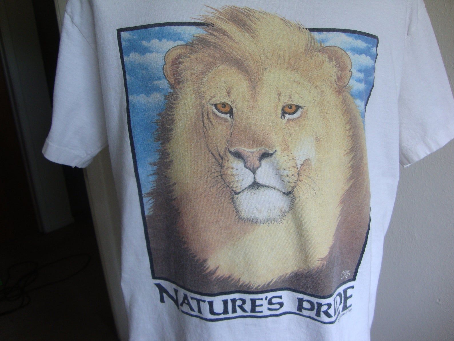 Vintage 90’s Nature’s Pride Lion T Shirt L