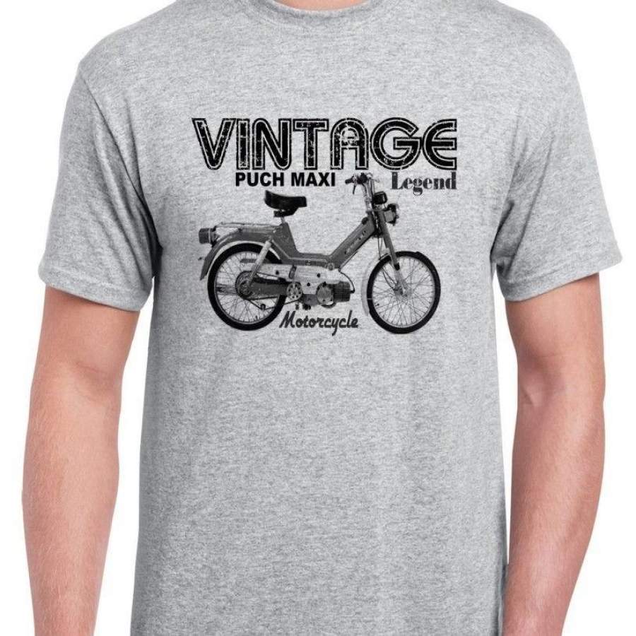 YPS Puch Maxi Inspired Vintage Motorcycle Classic Bike Men’s T-shirt