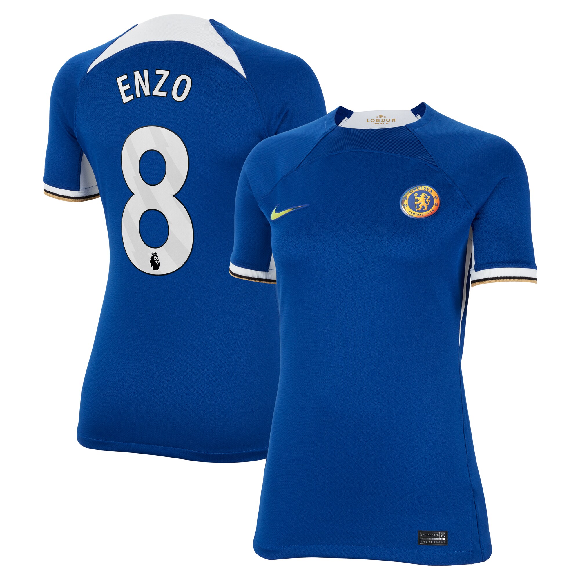 Enzo Fernández Chelsea Women's 2023/24 Home Stadium Replica Jersey – Blue