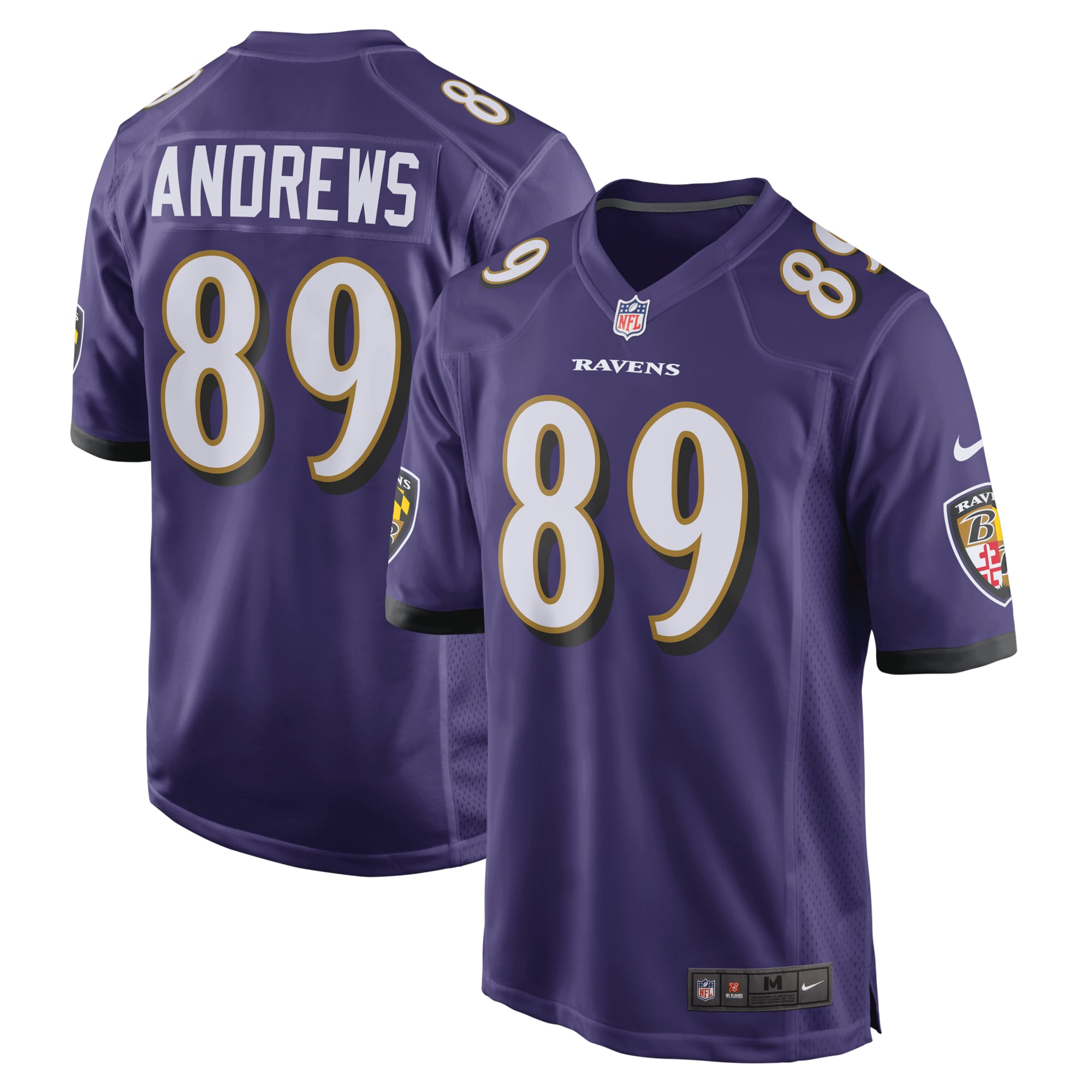 Mark Andrews Baltimore Ravens Game Team Jersey – Purple