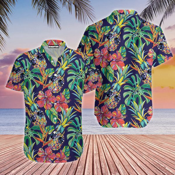 Tropical Coolest Pineapple Hawaii Shirt For Men Women Ha111744