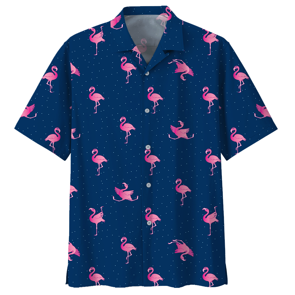 Flamingo Blue Amazing Design Unisex Hawaii Shirt For Men And Women Ha96587