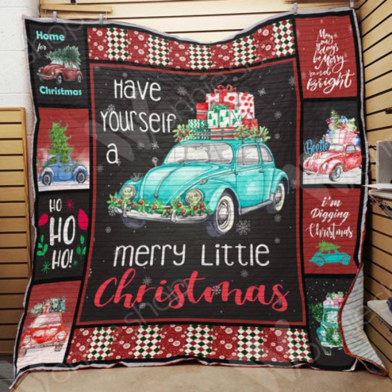 Bug Car Christmas Blanket SEP2302 85O43