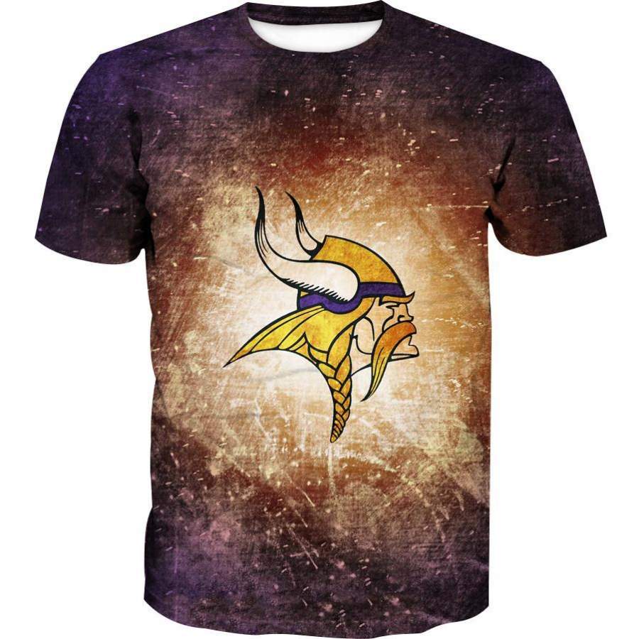 Minnesota Vikings T-Shirt – Football Vikings Clothing