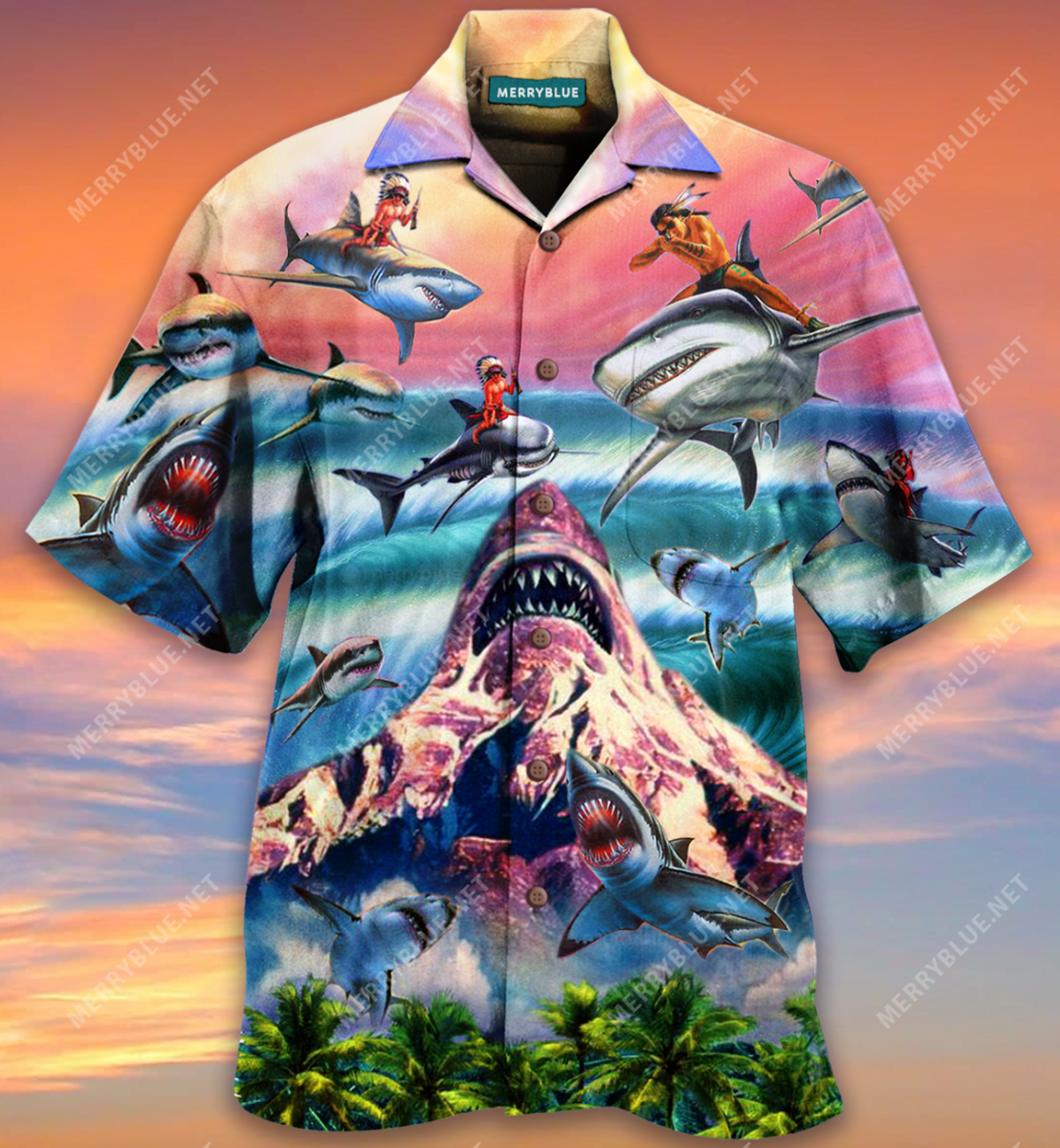 In Caml You Still Find Shark Unisex Hawaii Shirt Ha9555