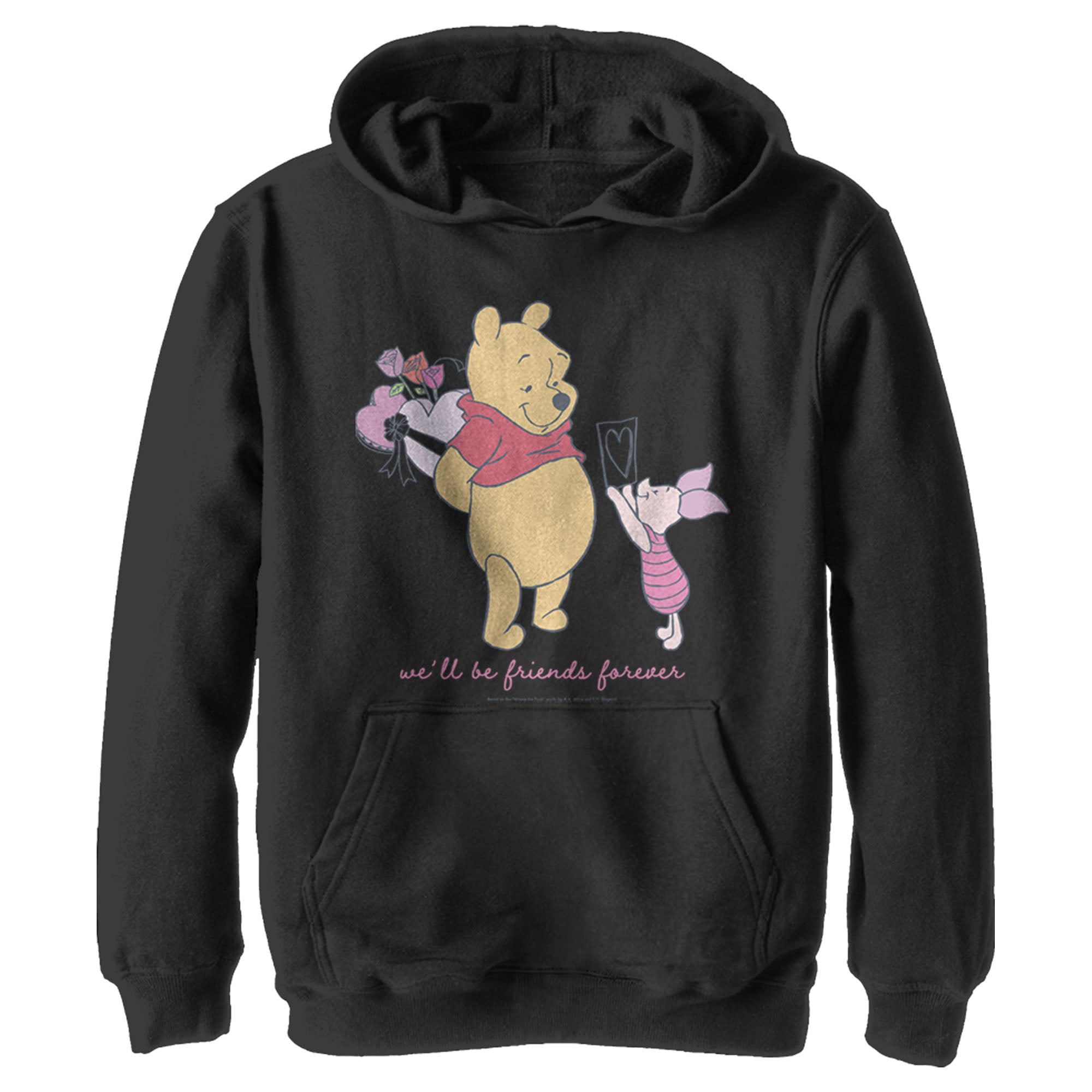 Boy’S Winnie The Pooh We’Ll Be Friends Forever Piglet Pull Over Hoodie