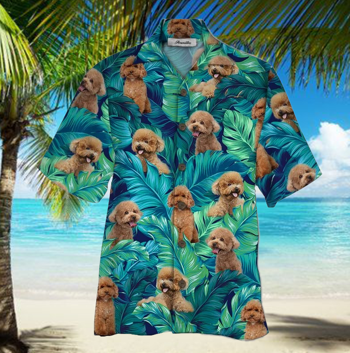 Poodle Hawaii Shirt Unisex Adult Ha103016