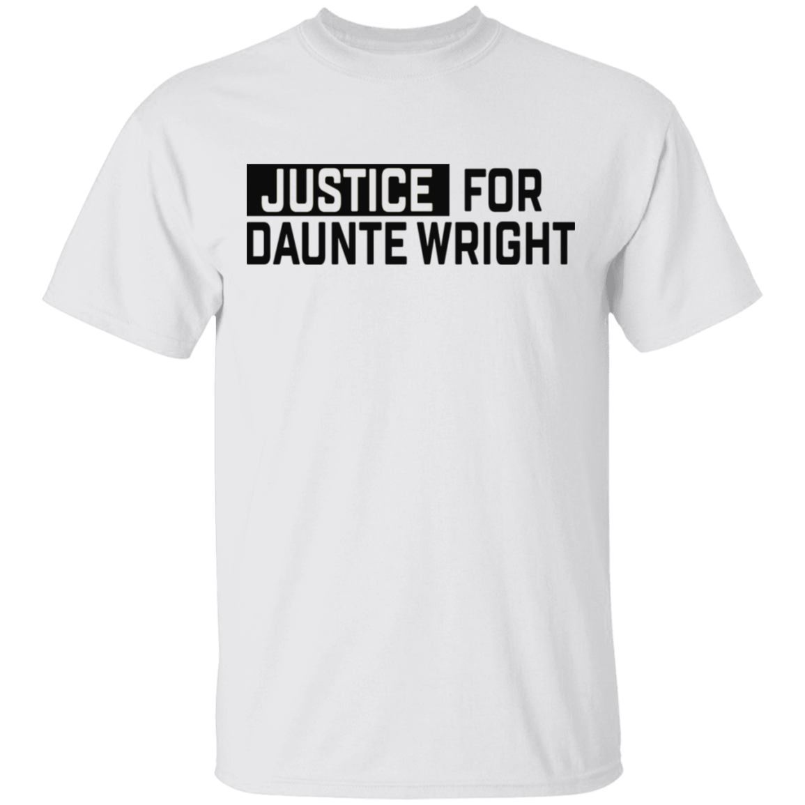 Justice For Daunte Wright Shirt Black Lives Matter T-Shirt BLM Shirt No Justice No Peace