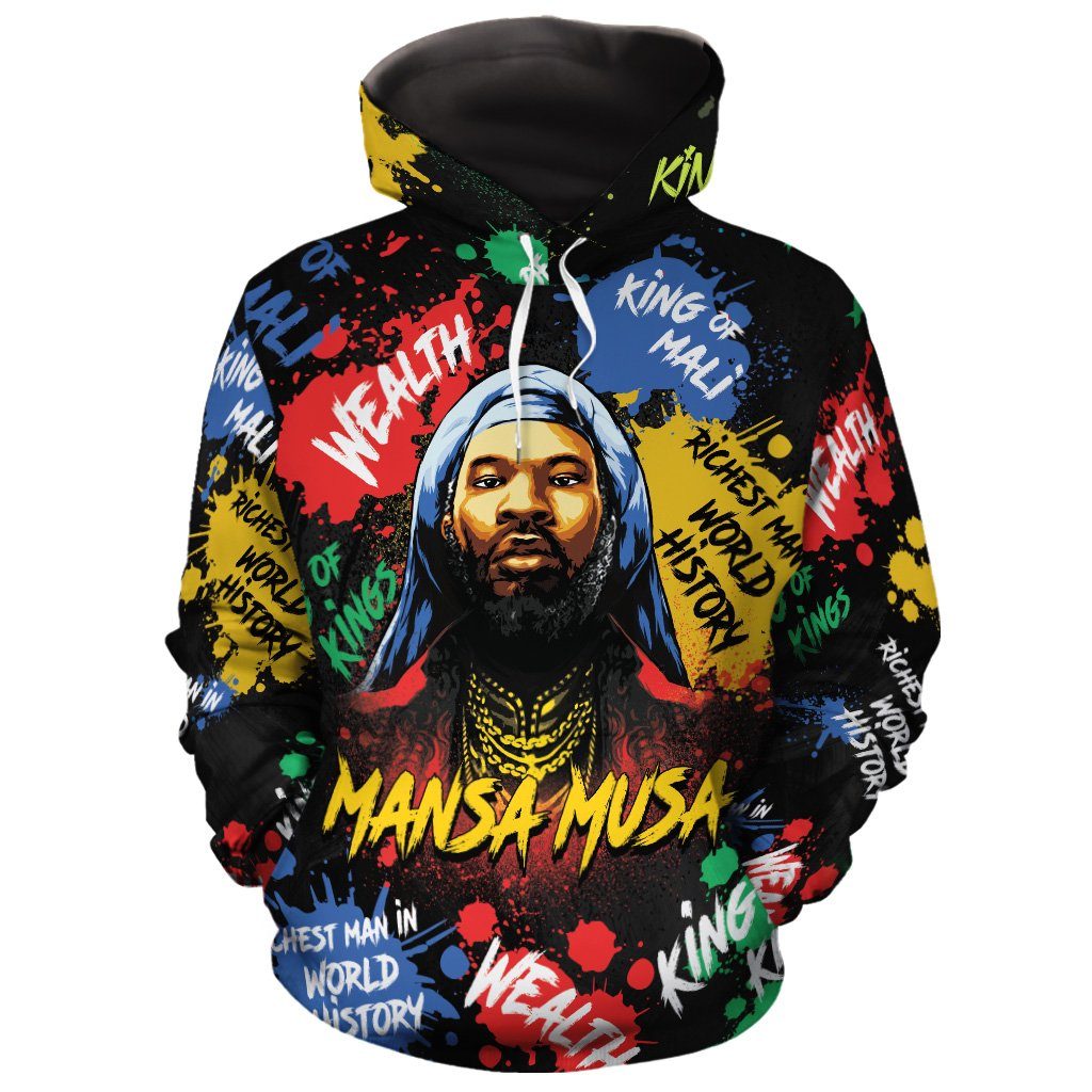 King Of Kings Mansa Musa All-Over Hoodie