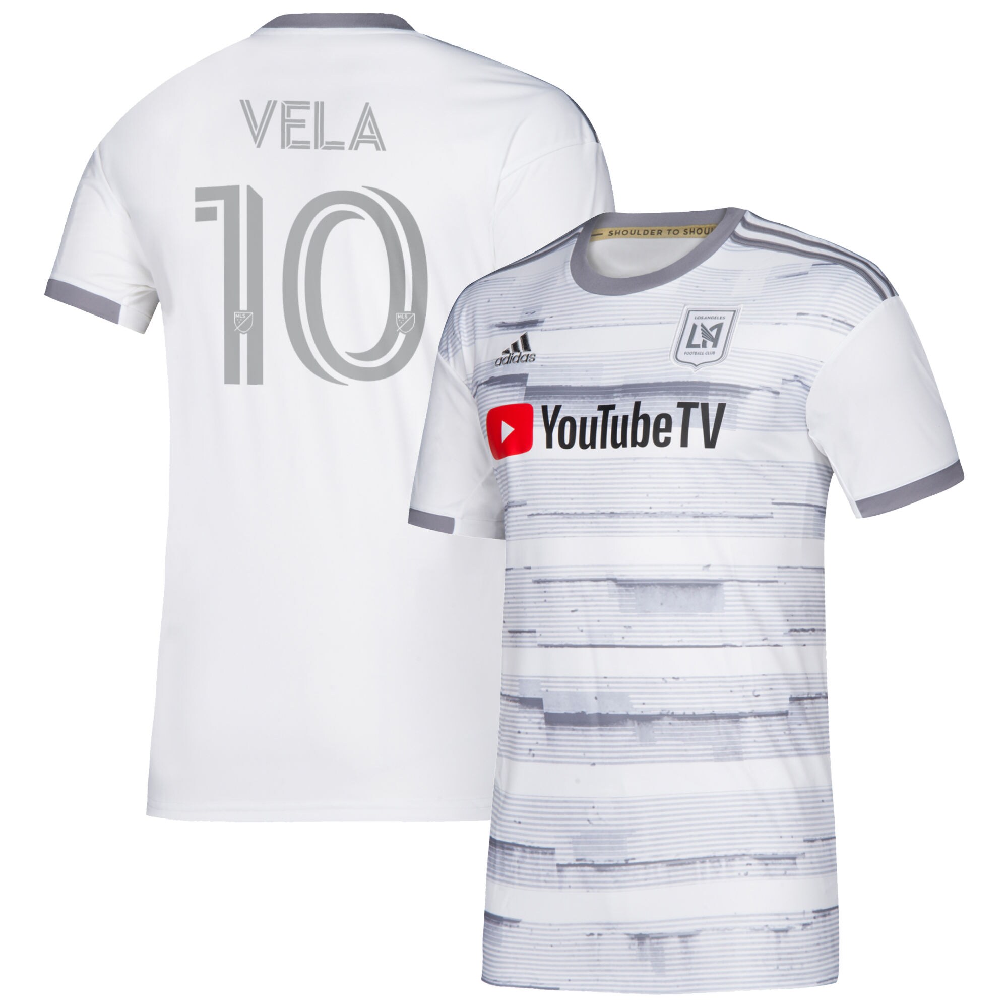 Carlos Vela LAFC Youth 2020 Secondary Replica Jersey – White