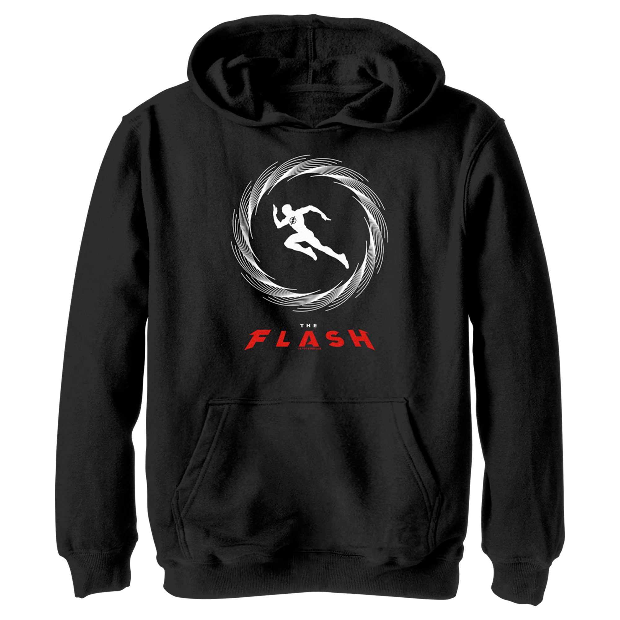 Boy’S The Flash Speedster Barry Allen Silhouette Pull Over Hoodie