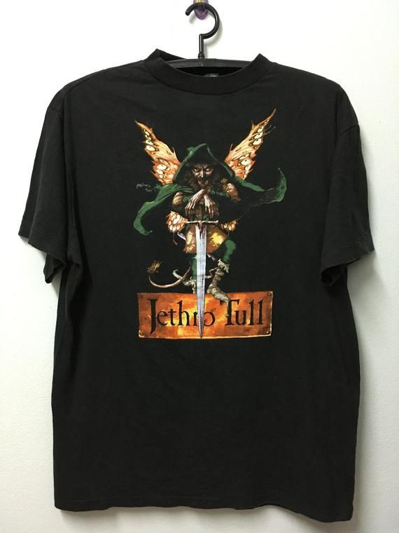 Vintage90S Jethro Tull 1991 Band Music Promo Hardrock Electronicrock Shirt 23 5 Shirt