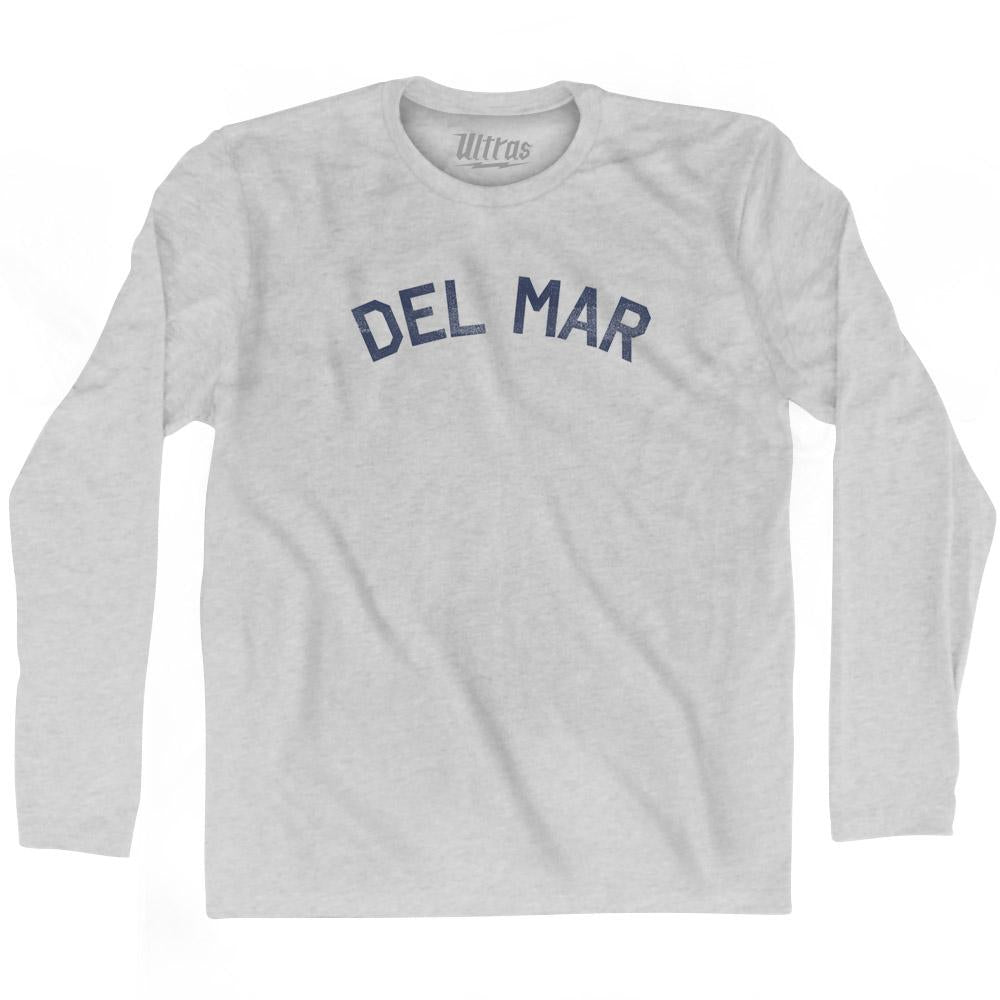 California Del Mar Adult Cotton Long Sleeve Vintage T-shirt