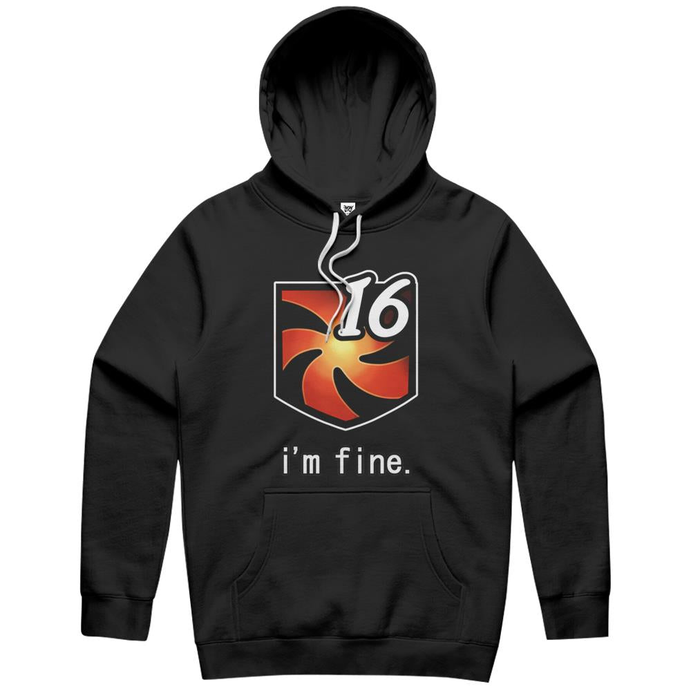 I’M Fine Vuln Stacks Hoodie