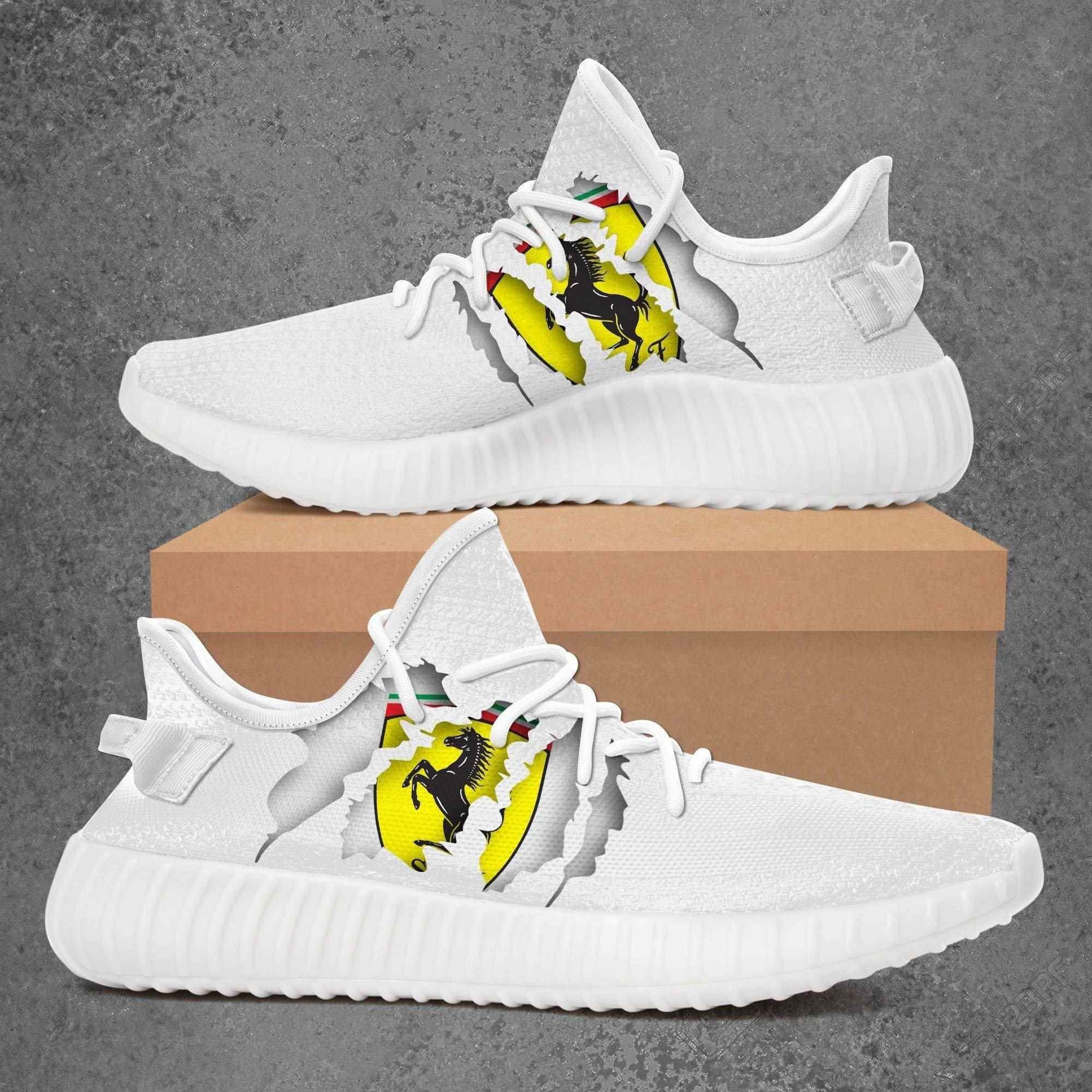 Ferrari Car Yeezy Boost Shoes Sport Sneakers