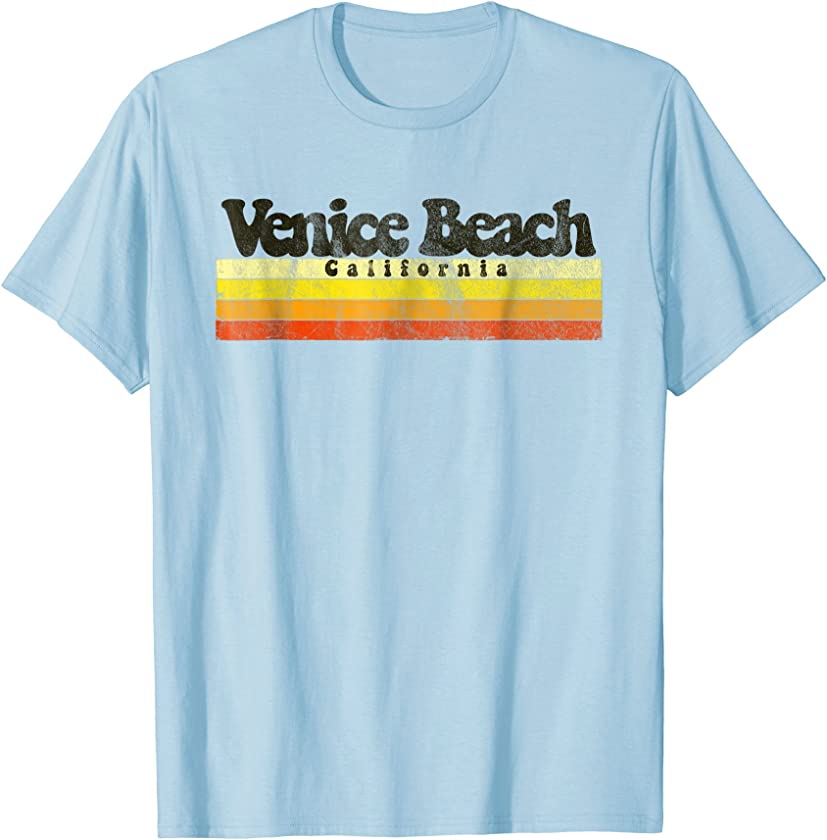 Vintage Retro 70s 80s Venice Beach, CA T Shirt