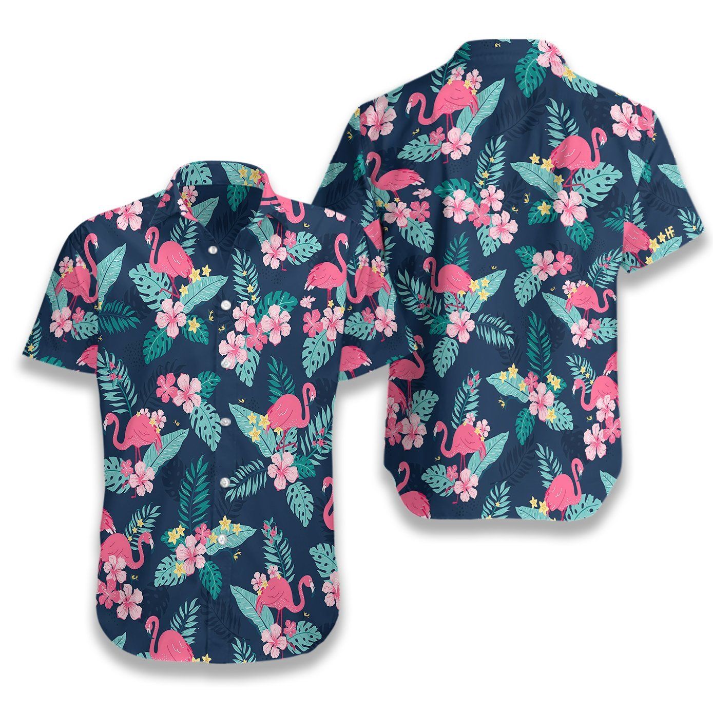 Tropical Flamingo 02 Ez08 0207 Hawaiian Shirt