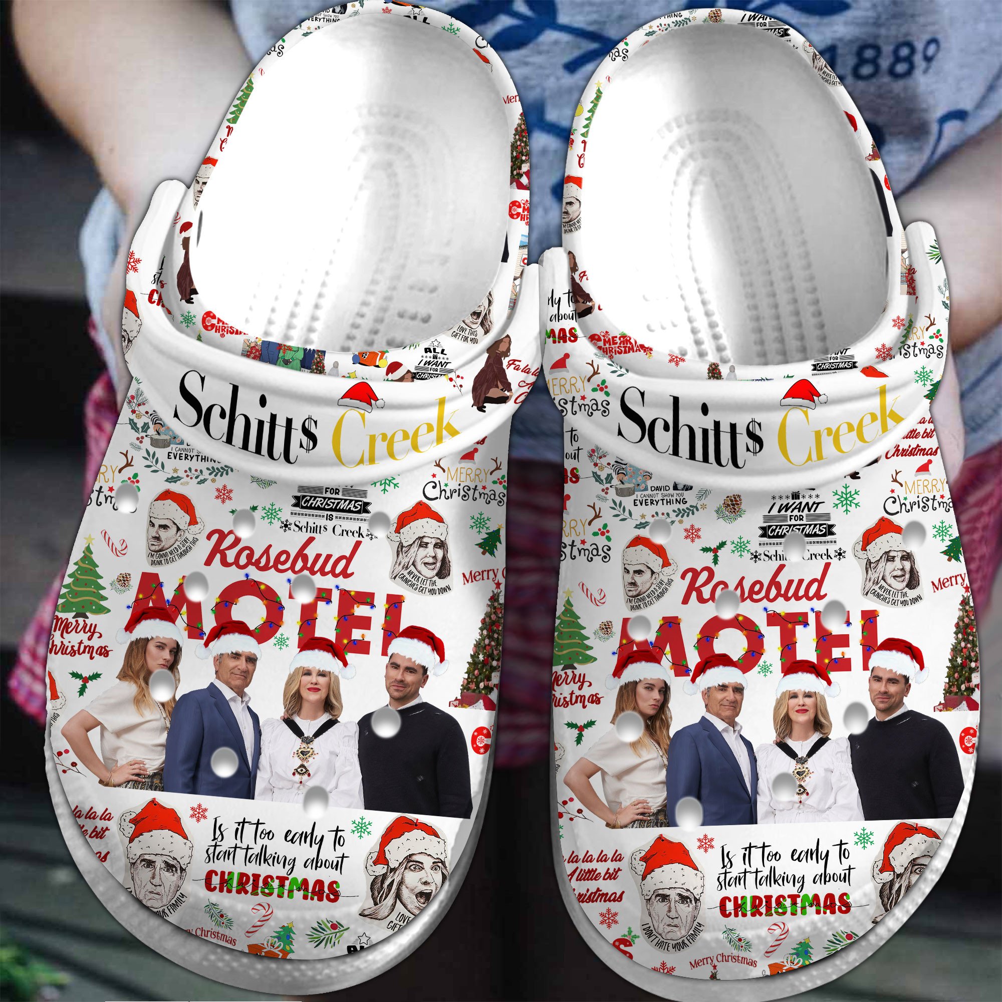 Schitt’S Creek Tv Series Crocss Clogs For Men Women And Kid Tr1805105930