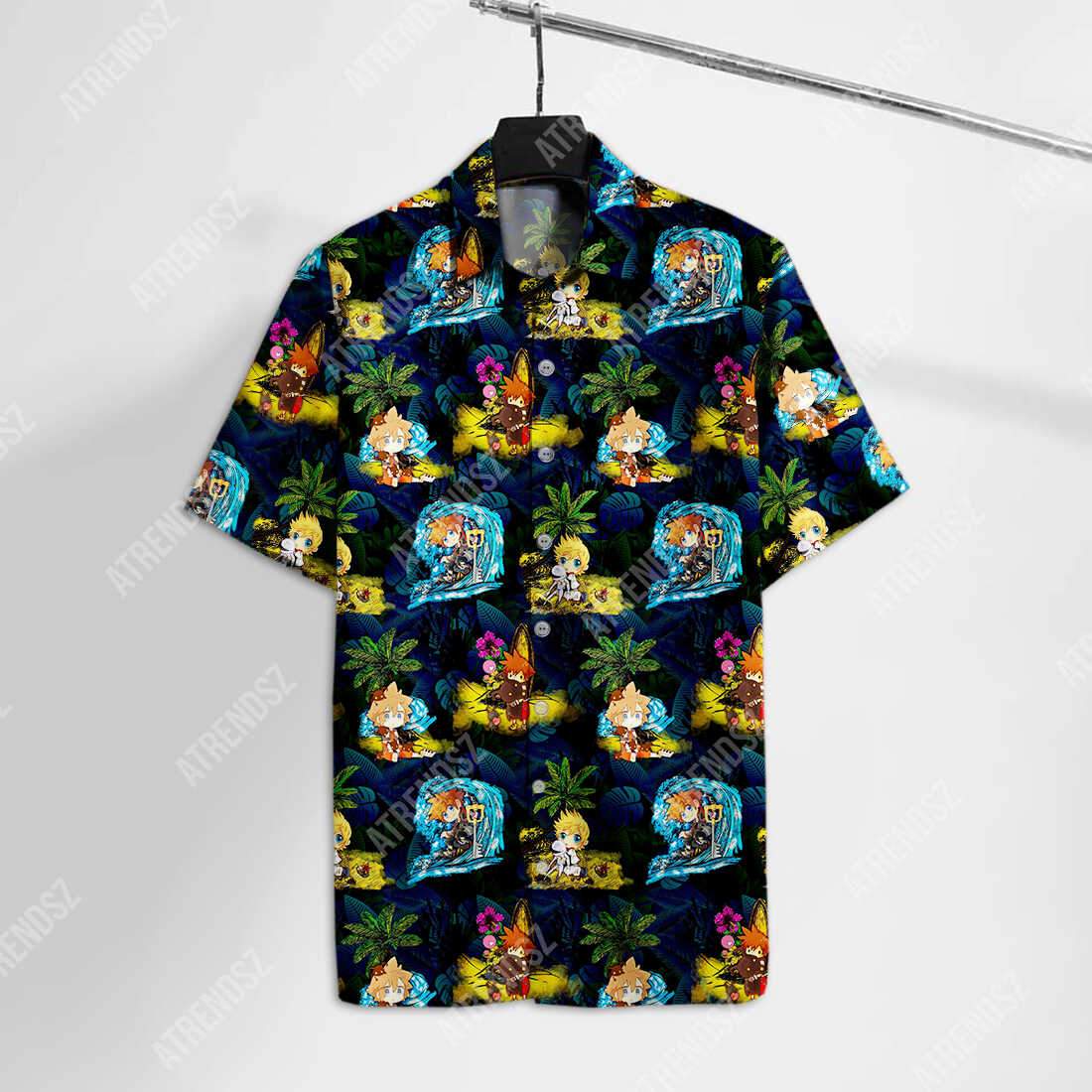 Unifinz Kingdom Hearts Hawaii Shirt Sora Ventus Tropical Aloha 2022 Ha64225