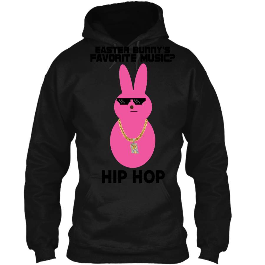 Easter 2018 Hip Hop Bunny Pullover Hoodie 8 oz