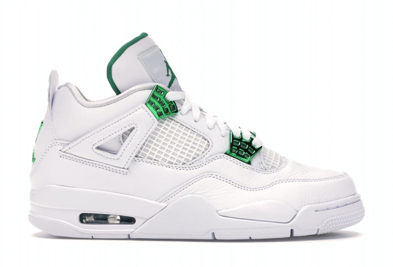 Jordan 4 Retro Metallic Green 601672