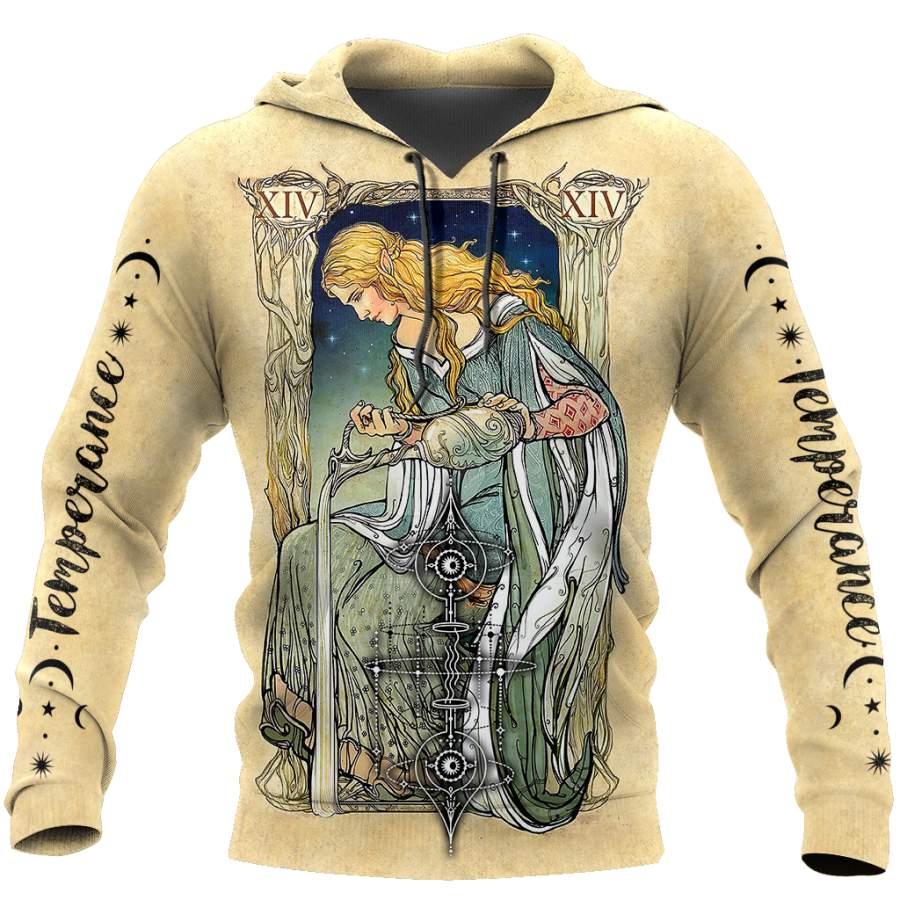 Tarot Cards Temperance 3D All Over Printed Shirts For Men and Women AM150604