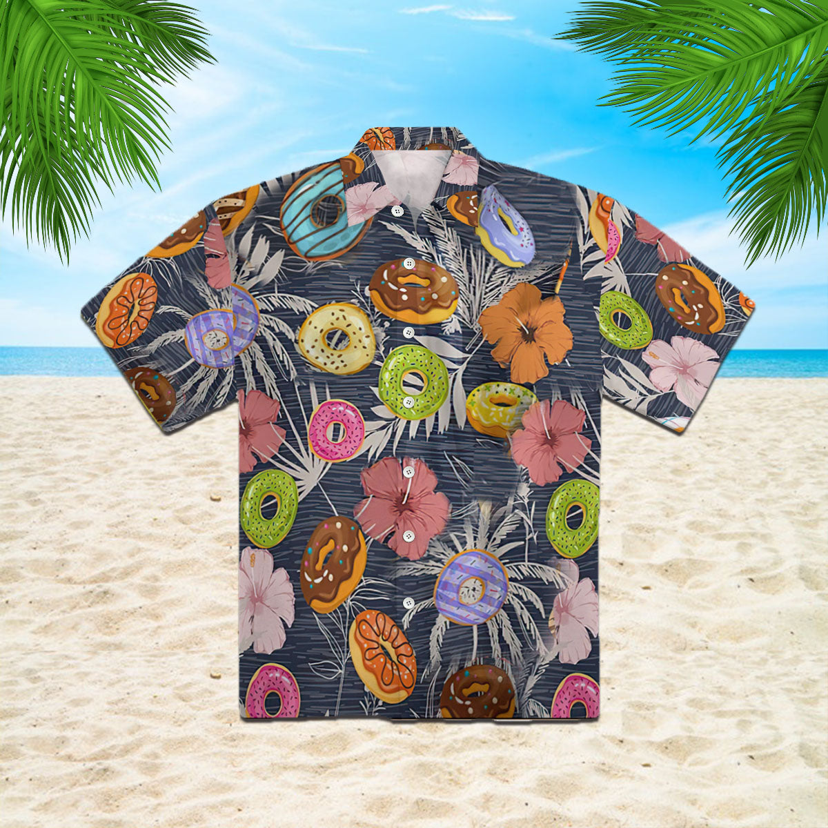 Oragontee Donuts Hawaii Shirt For Men Women Adult Ha71602