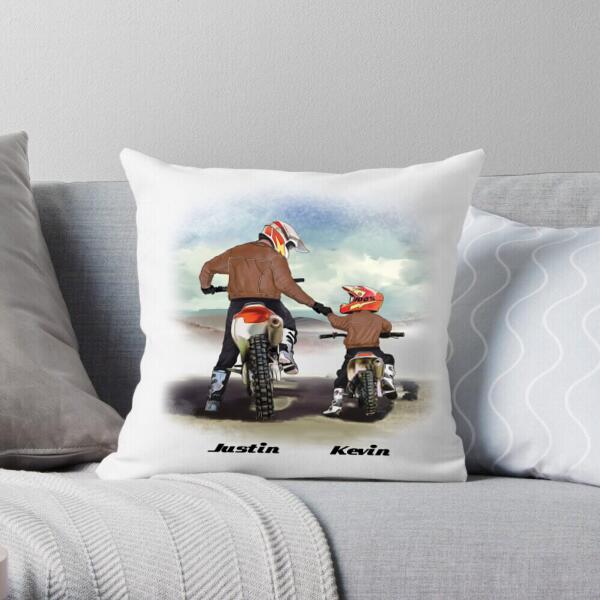 Personalized Best Dad Pillow – Simple Father’S Day Gift Ideas – Useful Gifts For Dad