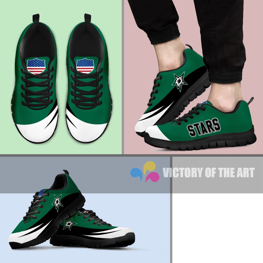 Special Gift Logo Dallas Stars Sneakers