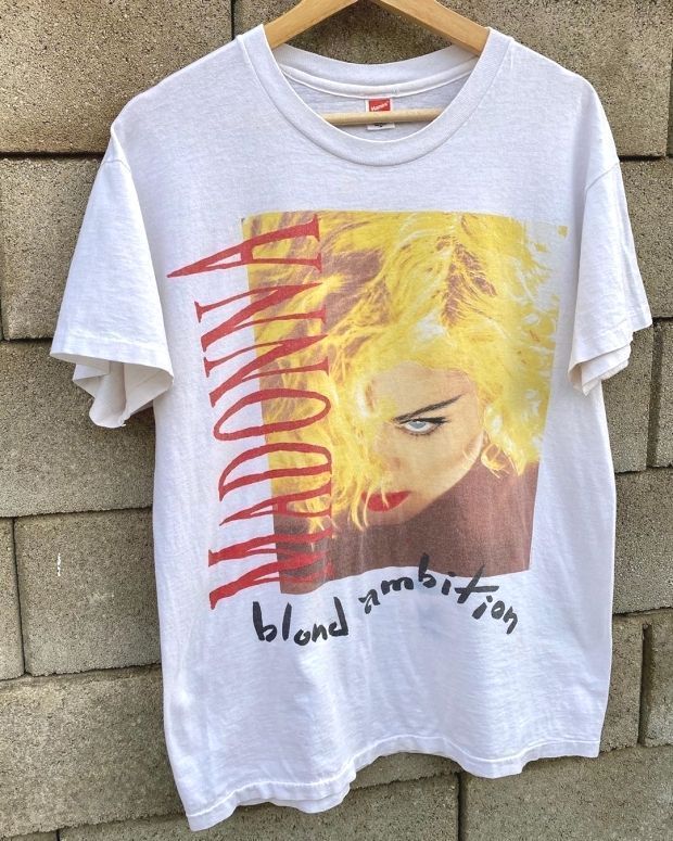 1990 Madonna Blond Ambition S Best Shirt