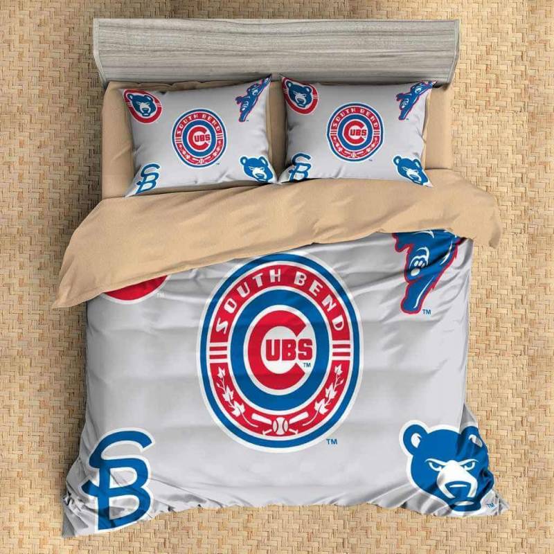 3D Customize Chicago Cubs Bedding Set Duvet Cover Set Bedroom Set Bedlinen 2