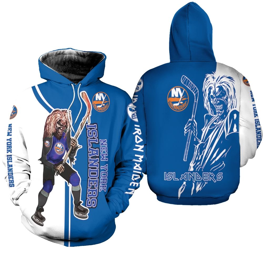 New York Islanders And Zombie For Fans Hoodie