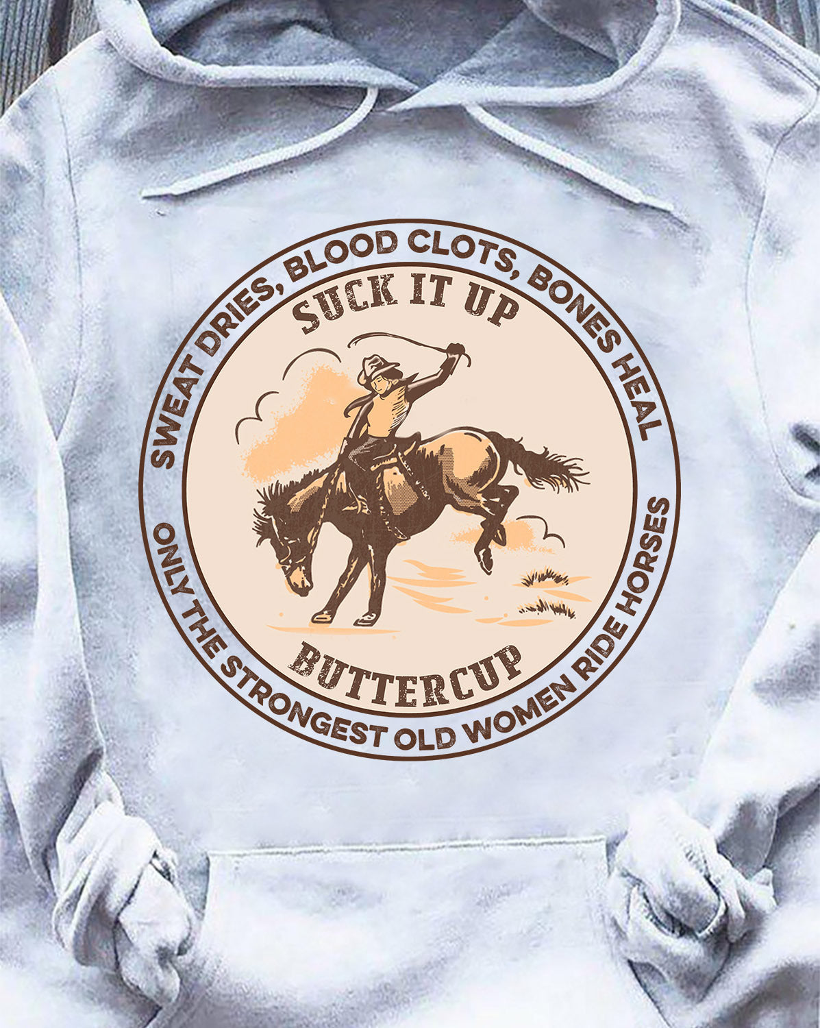 The Strongest Old Women Ride Horses For Horses Lovers Shirts