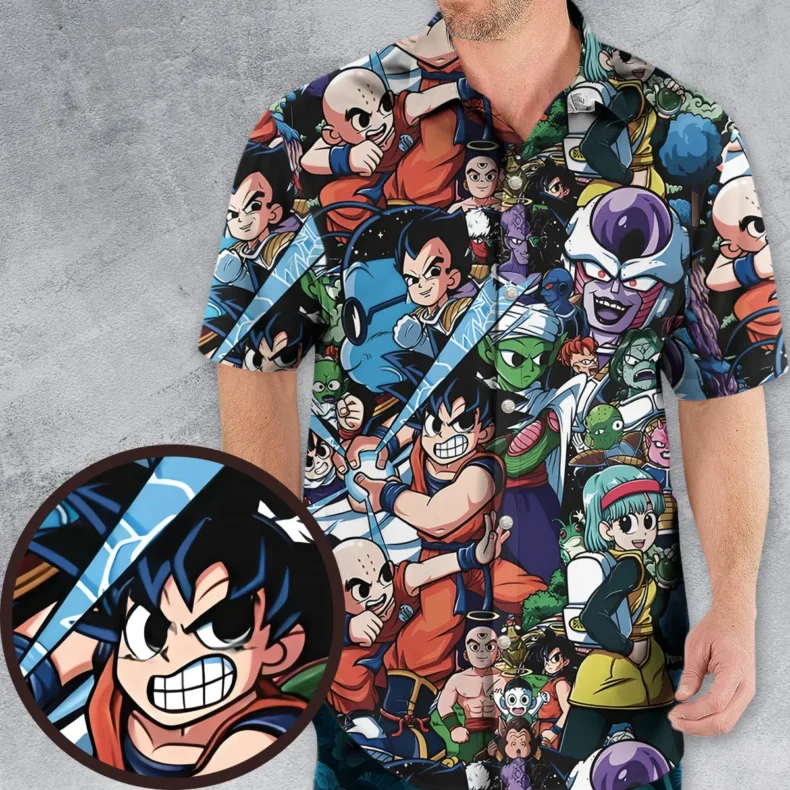 Z Fighters Vs Frieza Force Hawaiian Shirt
