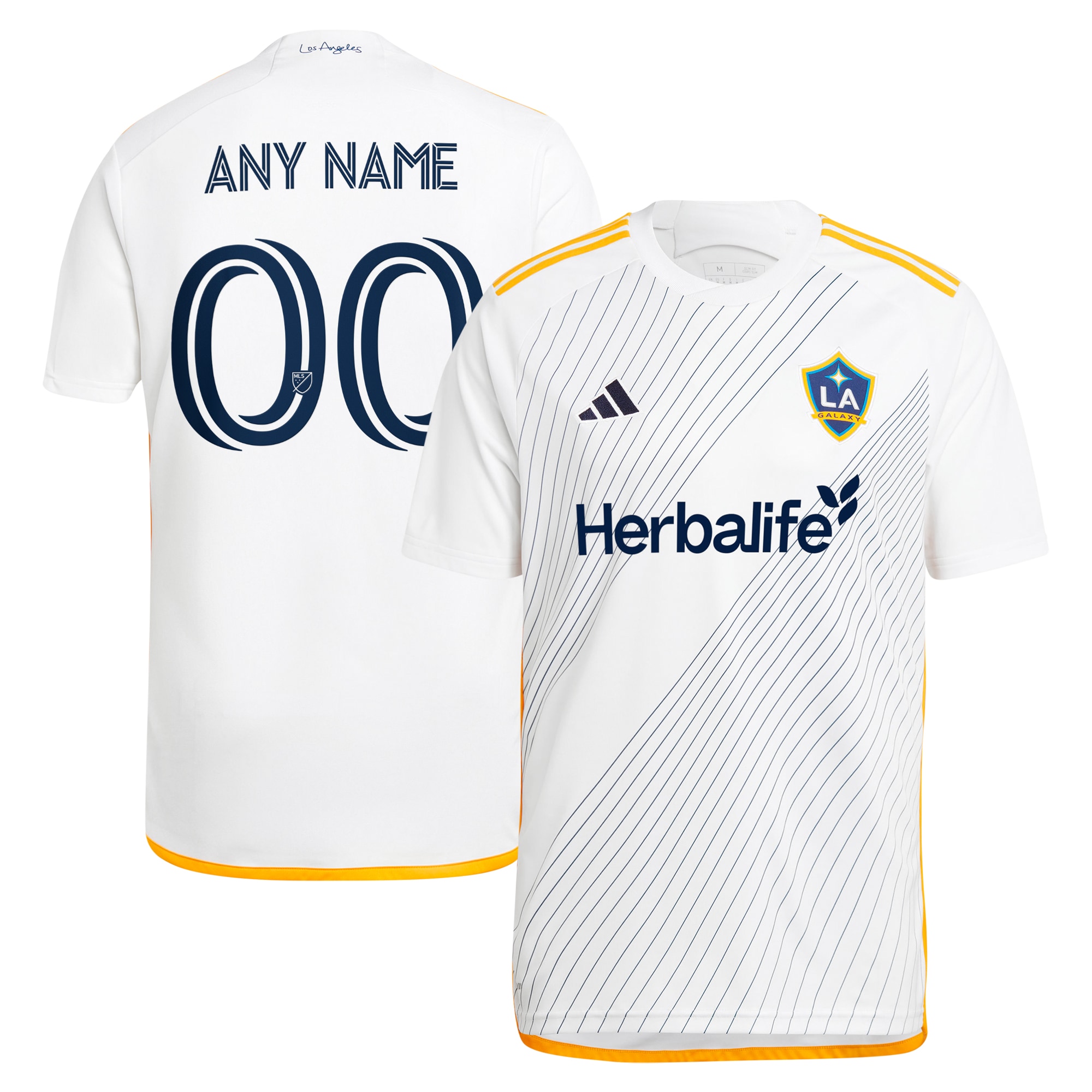 LA Galaxy 2024 Angeleno Kit Replica Custom Jersey – White