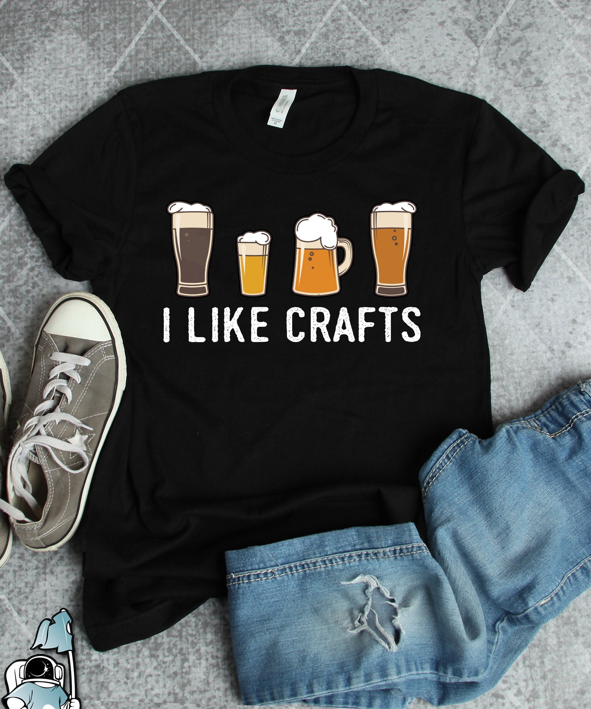 I Like Craft Funny Beer Craft Standard/Premium T-Shirt Hoodie