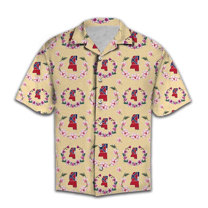 Magnolia Mississippi Hawaii Shirt For Hawaii Aloha Ha78547