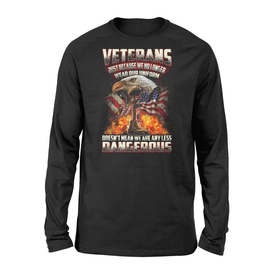 Veterans – dangerous – Premium Long Sleeve