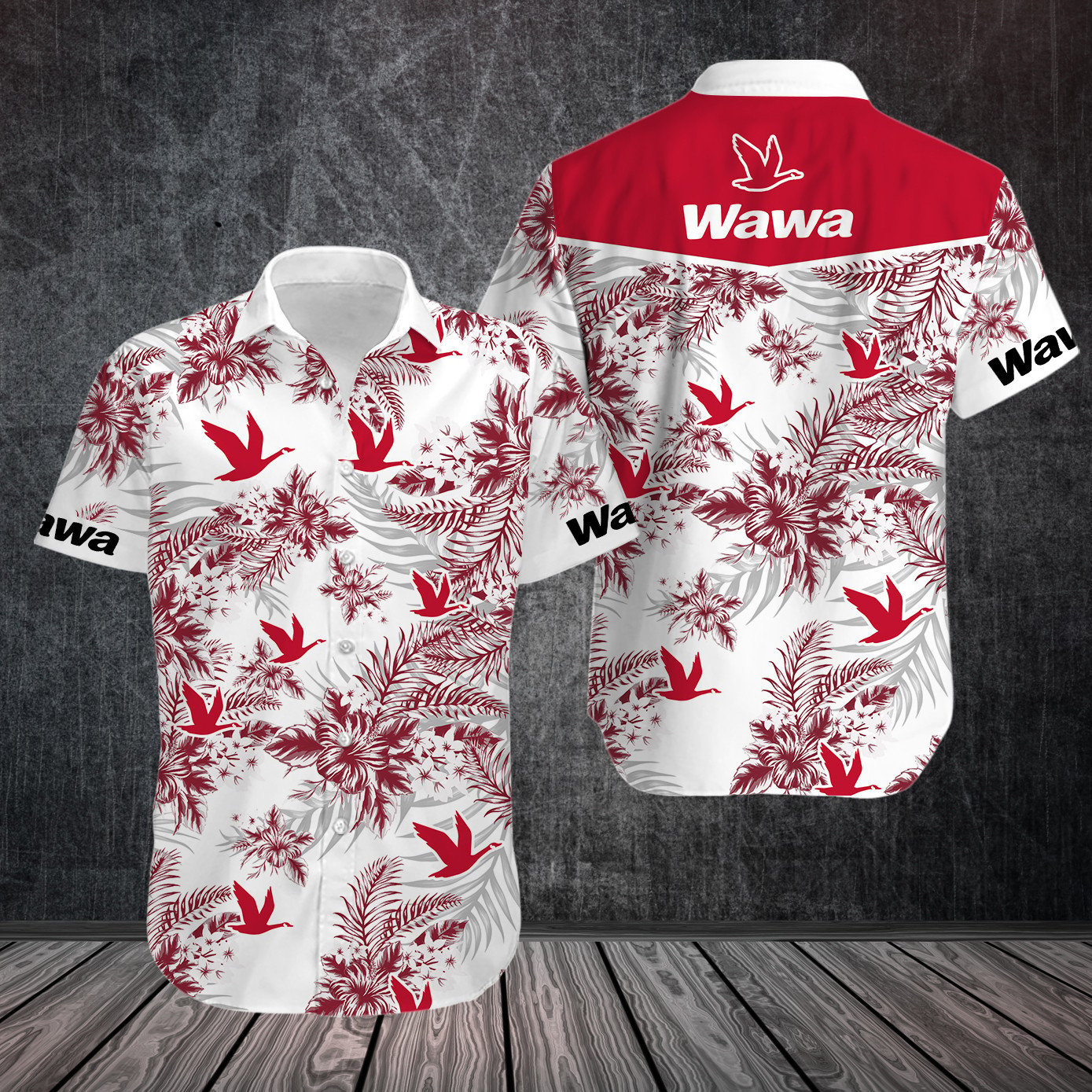 Wawa Uniform Shirt Hawaiian Ha108659