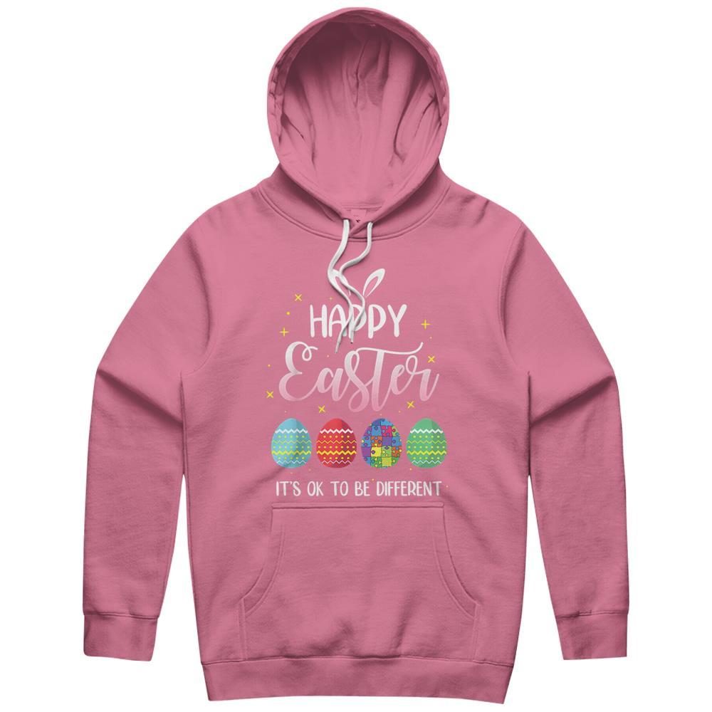 Autism Easter Bunny Egg Puzzle Autism Awareness Puzzle Piece Hoodie