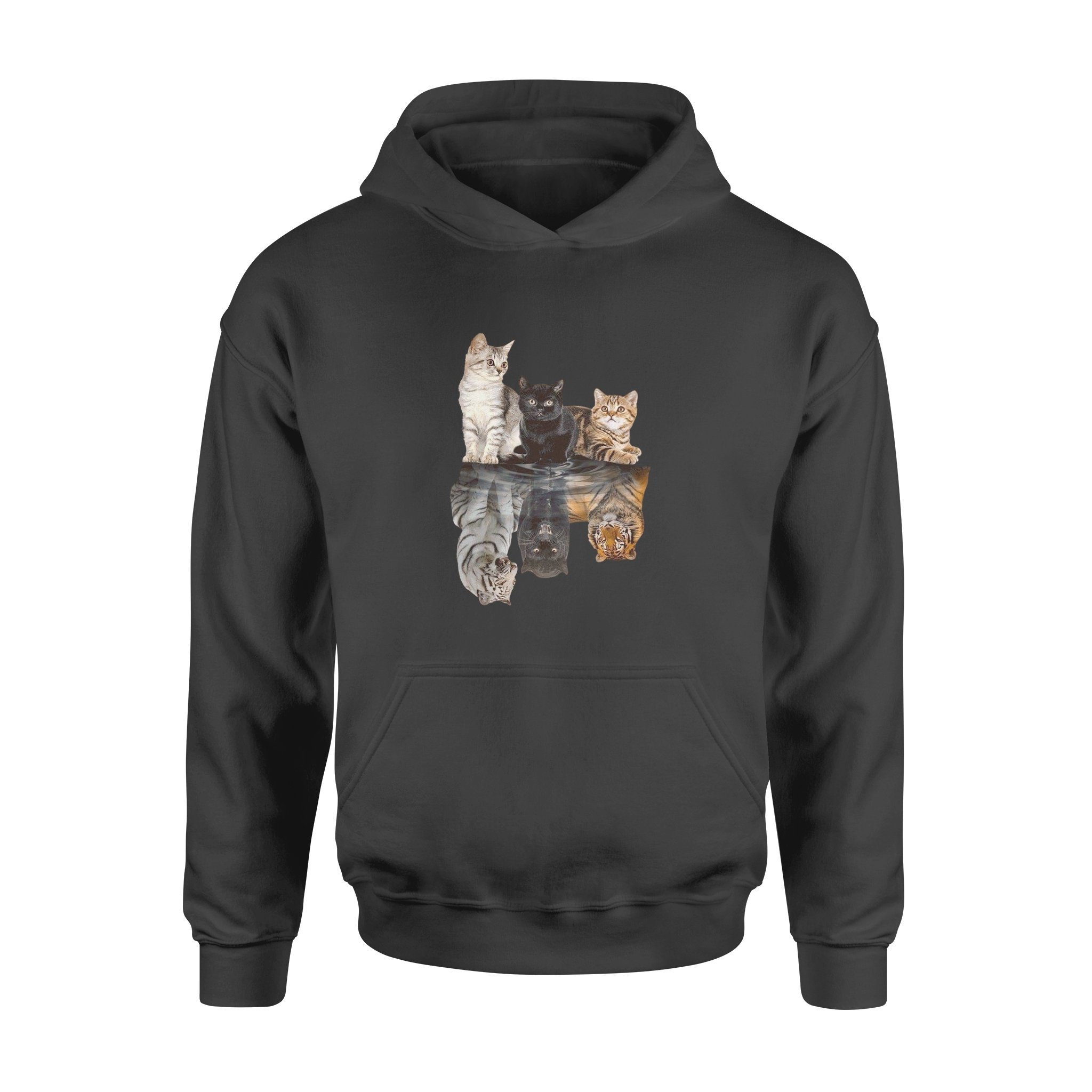 Underwater Cats Shadow Like Tiger And Panther – Standard Hoodie