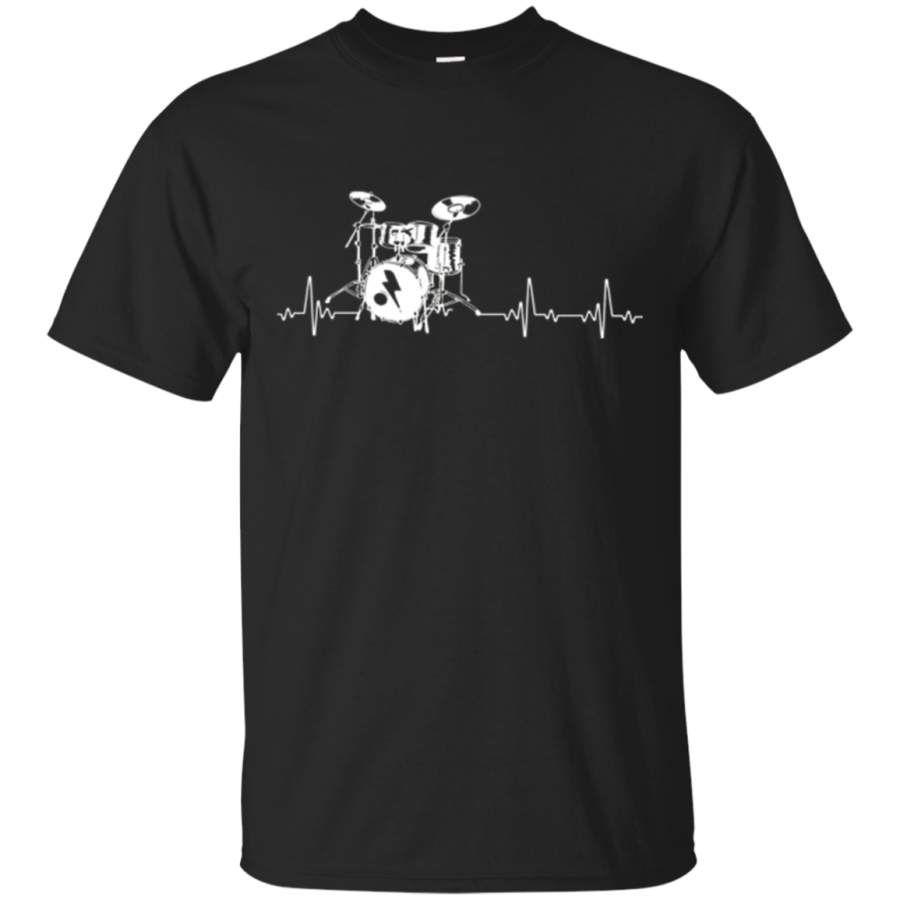 AGR Drums Heartbeat Gift For Drummers T-shirt