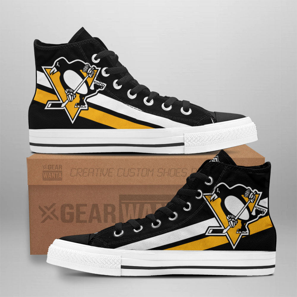 Pittsburgh Penguins Custom Sneakers For Fans