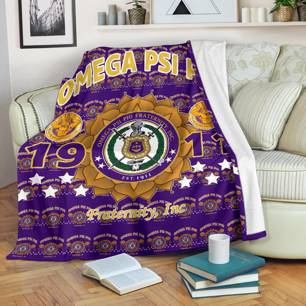 Omega Psi Phi Premium Blanket A31