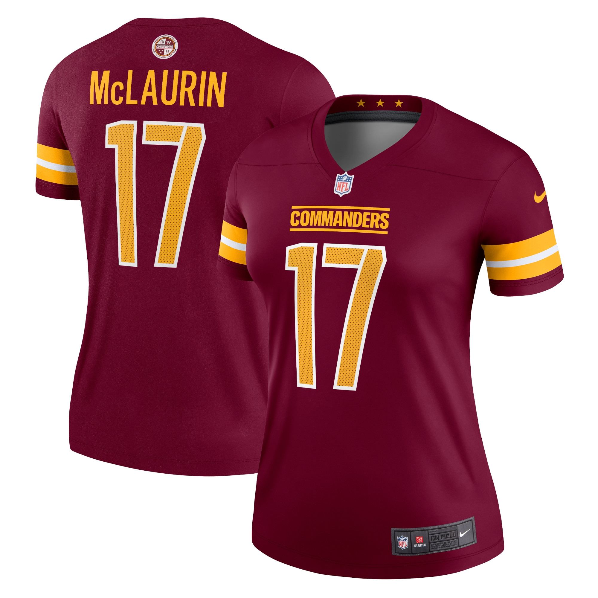 Terry Mclaurin Washington Commanders Womens Legend Jersey – Burgundy NFL