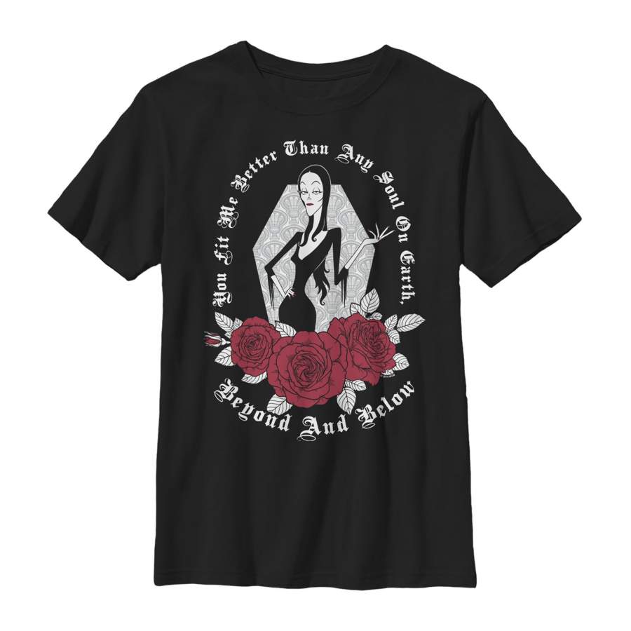 Addams Family Boy’s Morticia Love Declaration  T Shirt