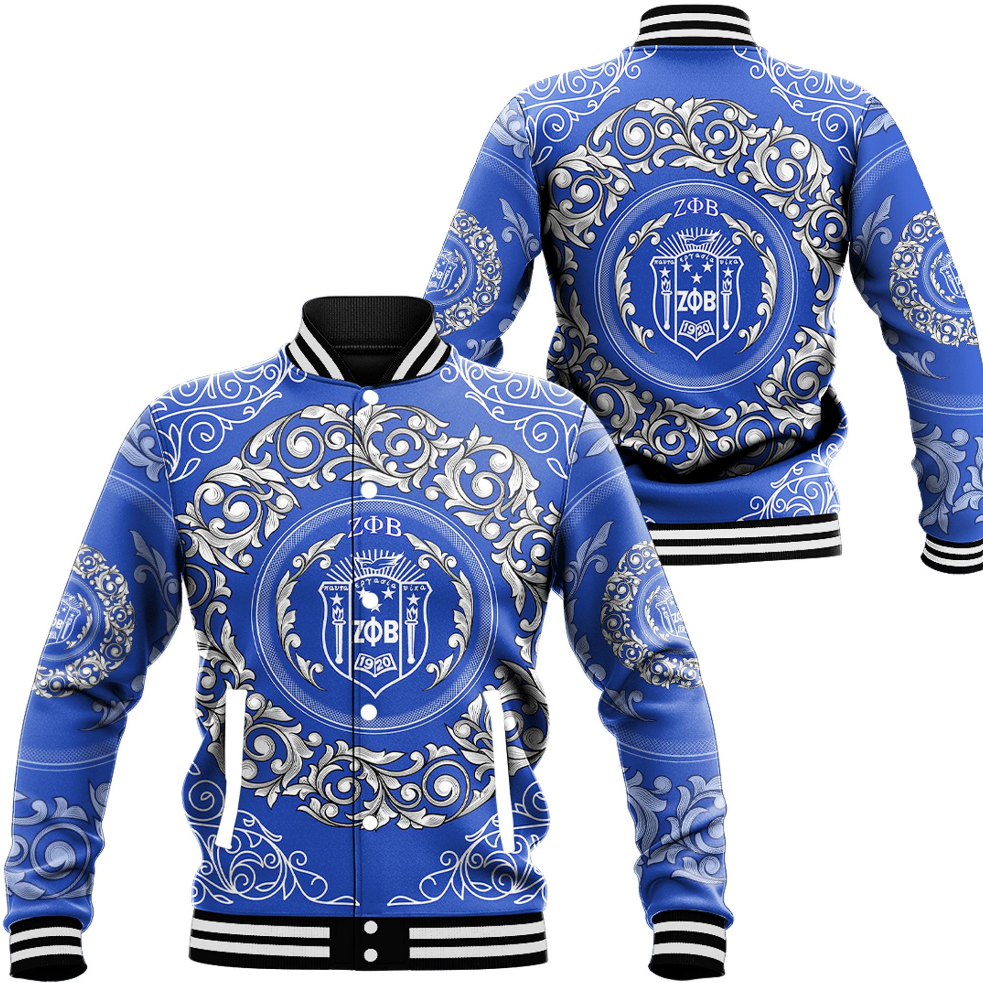 Africa Zone Clothing – Zeta Phi Beta Sorority Baseball Jackets A35