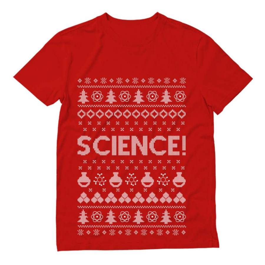 Science Ugly Christmas sweater T-Shirt