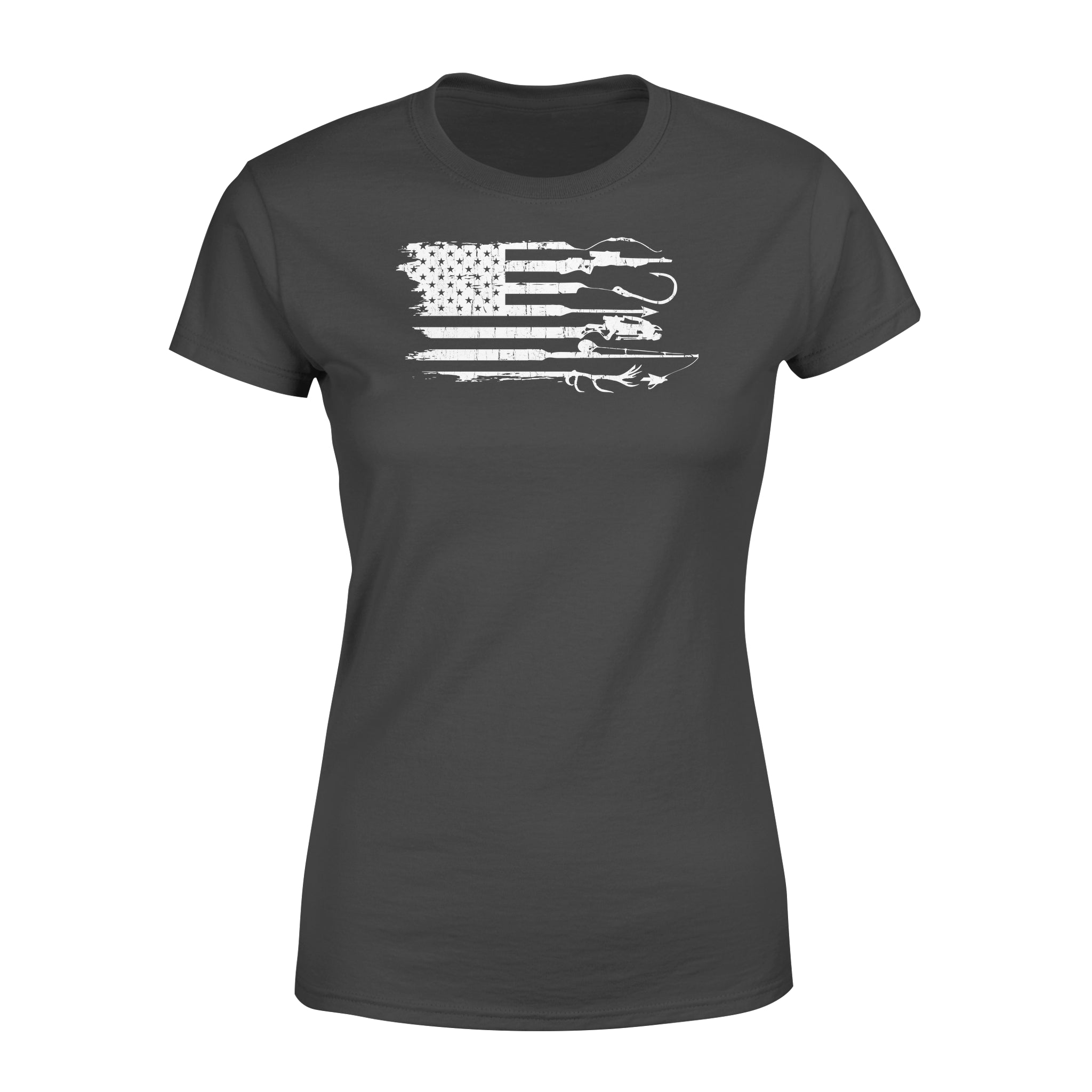 Amercian Fighing lovers pole – Standard Women’s T-shirt